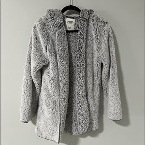 Pink Sherpa jacket womens xs